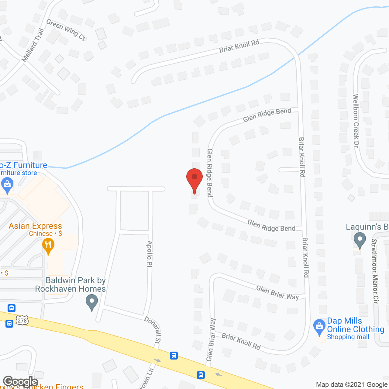 Glennie's Personal Care Home in google map