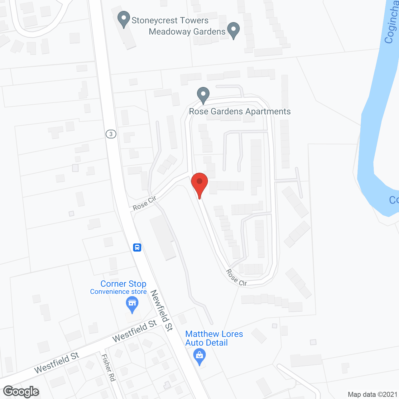 Meadoway Apartments in google map