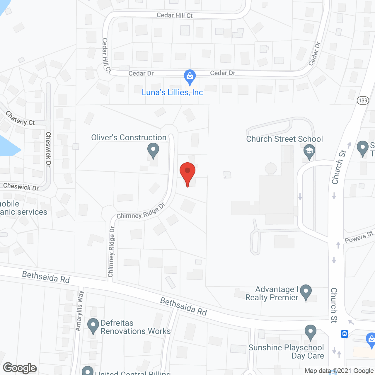 James and James Home Care LLC in google map