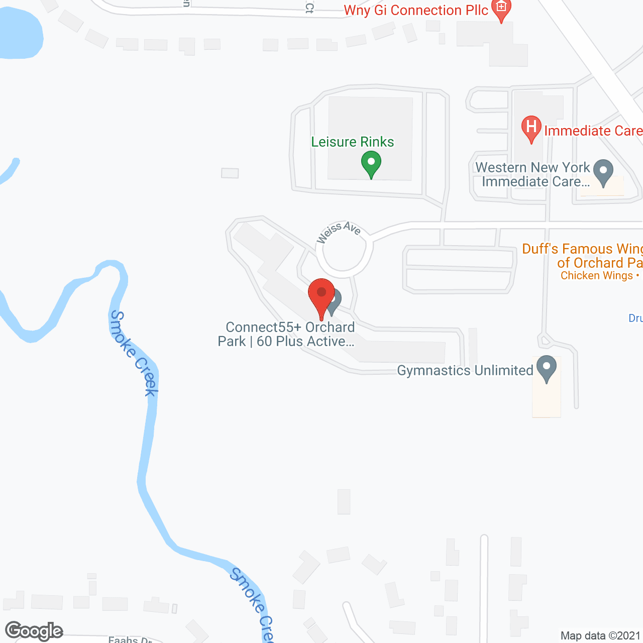 Eagle Crest Senior Village in google map