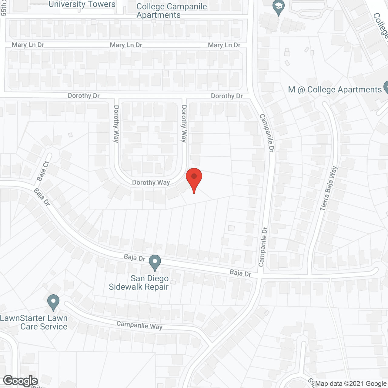 Holy Rosary Residence in google map