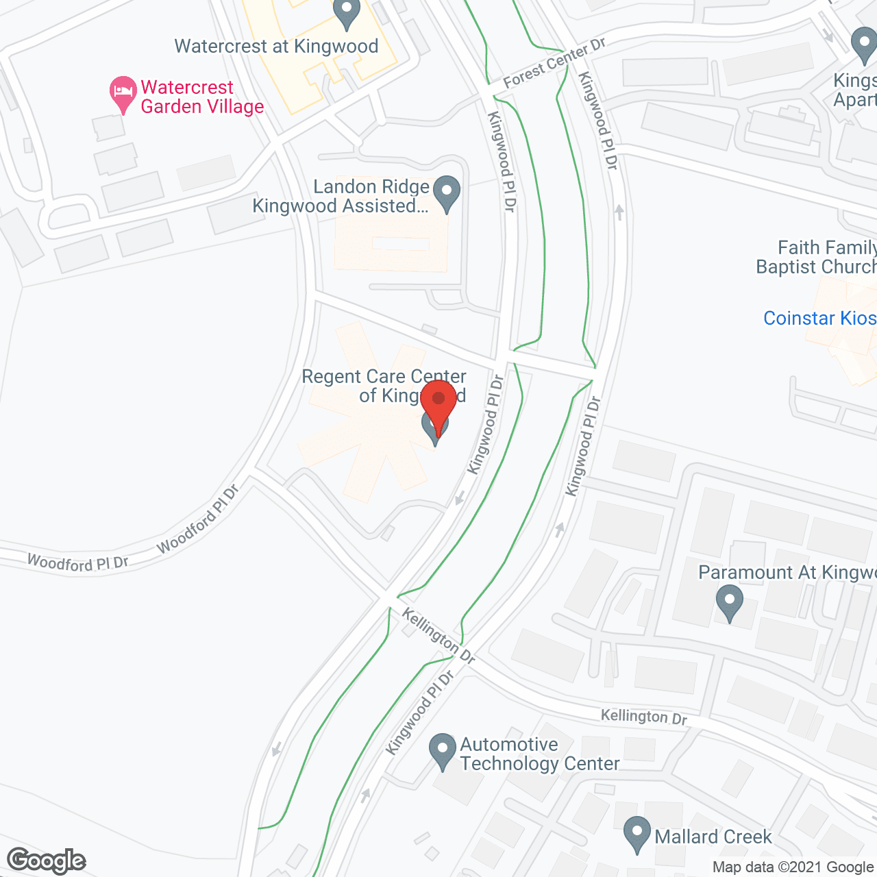 Kingwood Rehabilitation and Healthcare Center in google map