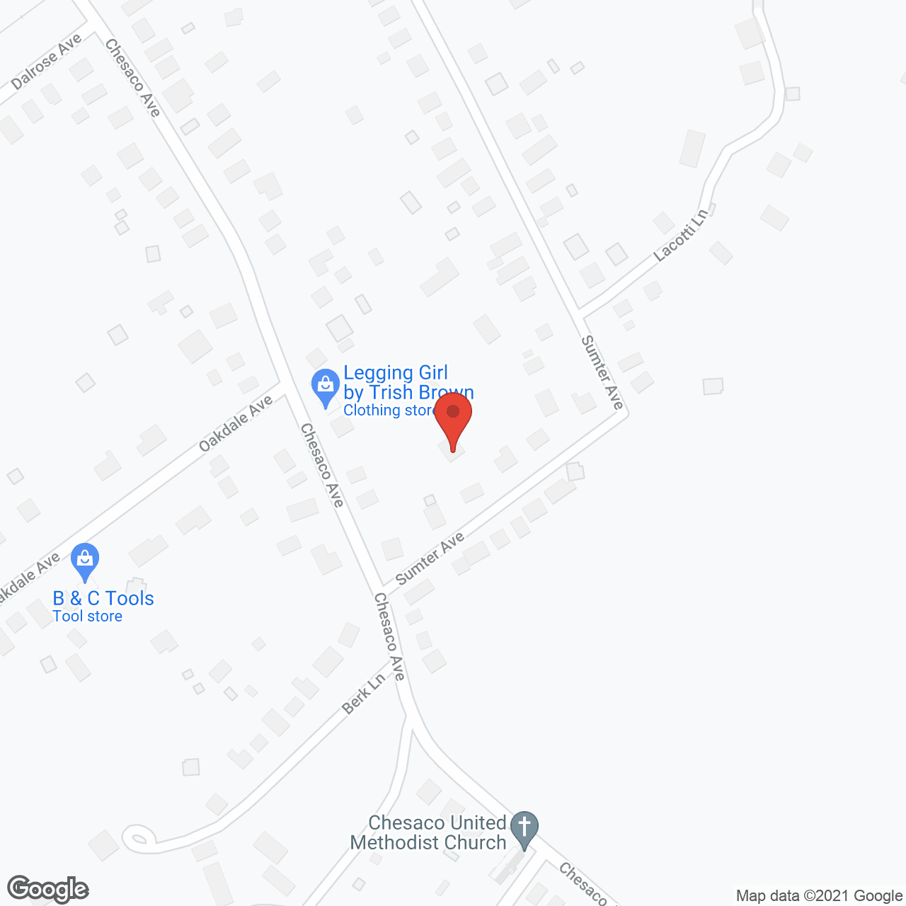 Continuing Care Assisted Living in google map