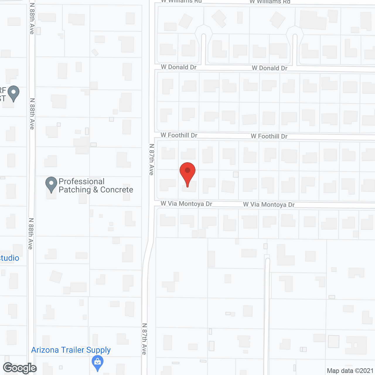 Elite Assisted Living in google map