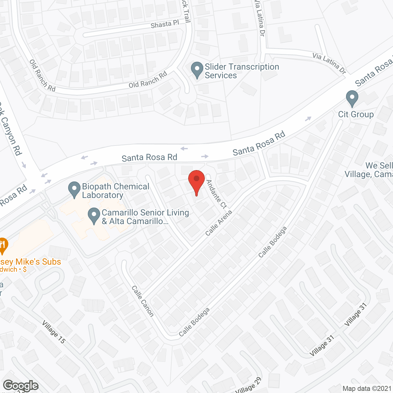 Sally's Residential Care Home in google map