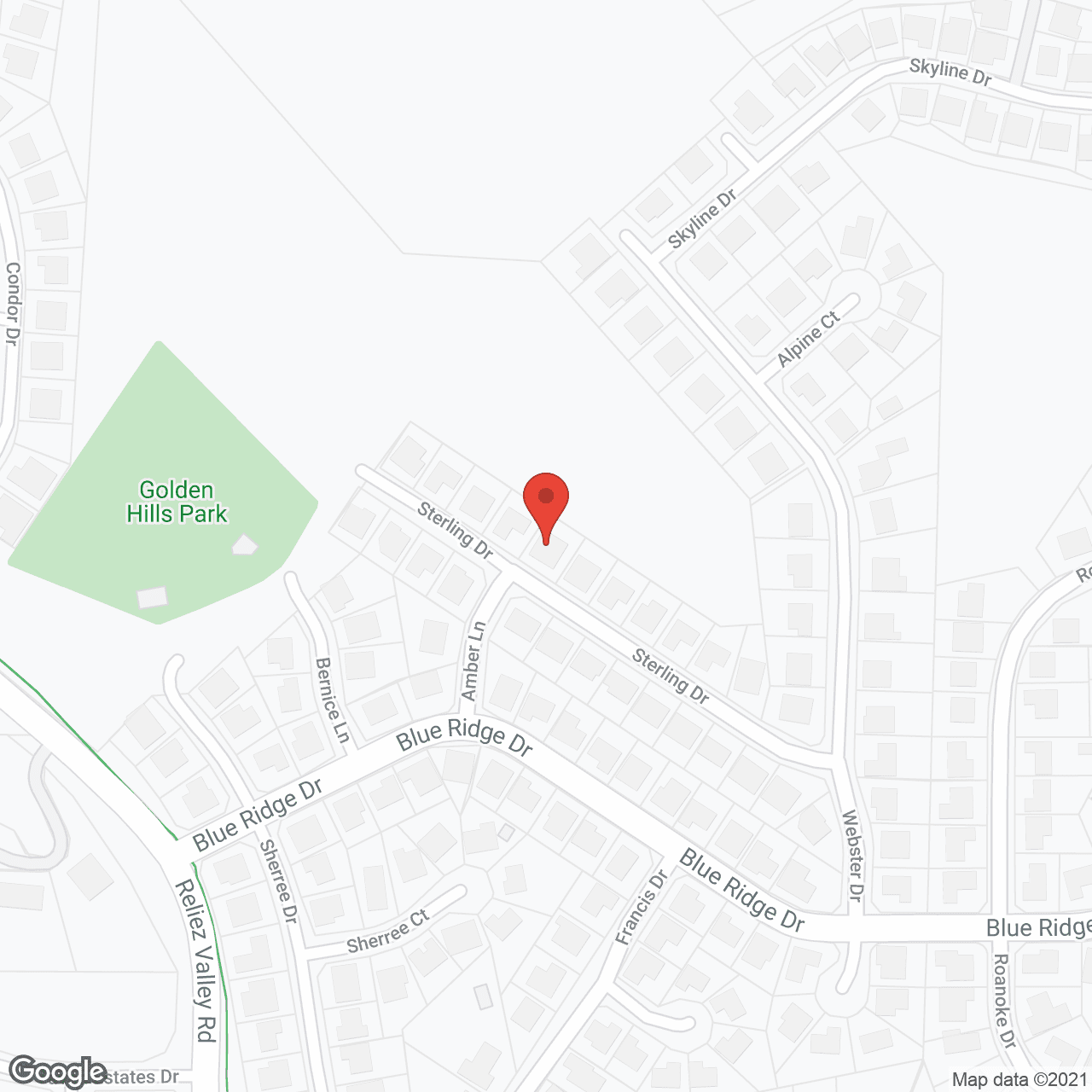 Reliez Valley Care Home in google map