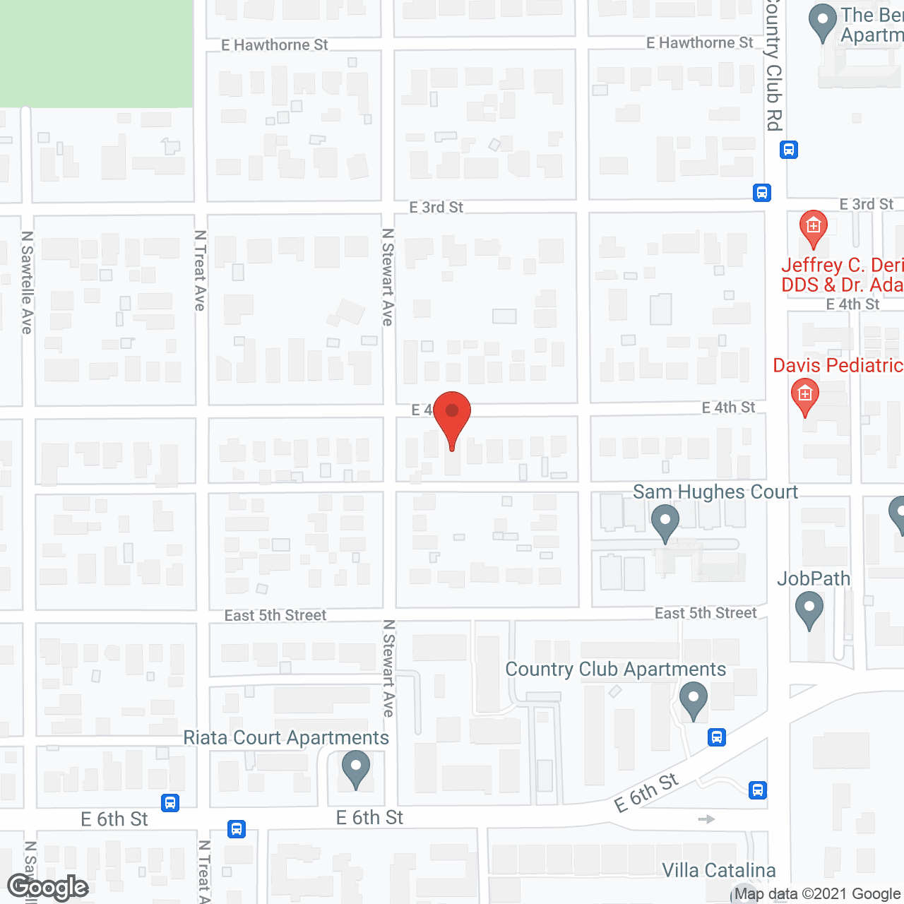 Akator's Assisted Living Home in google map