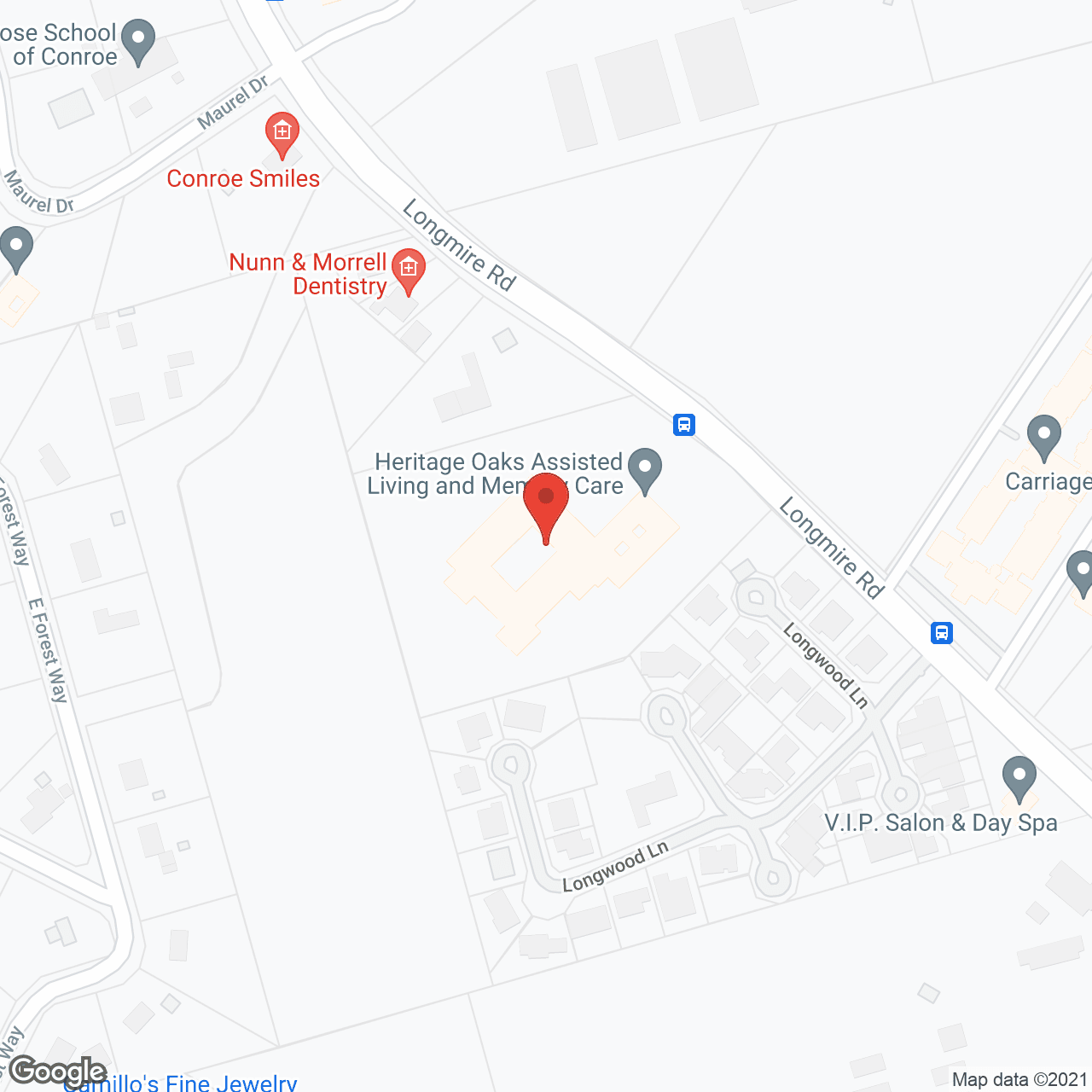 Heritage Oaks Assisted Living and Memory Care in google map