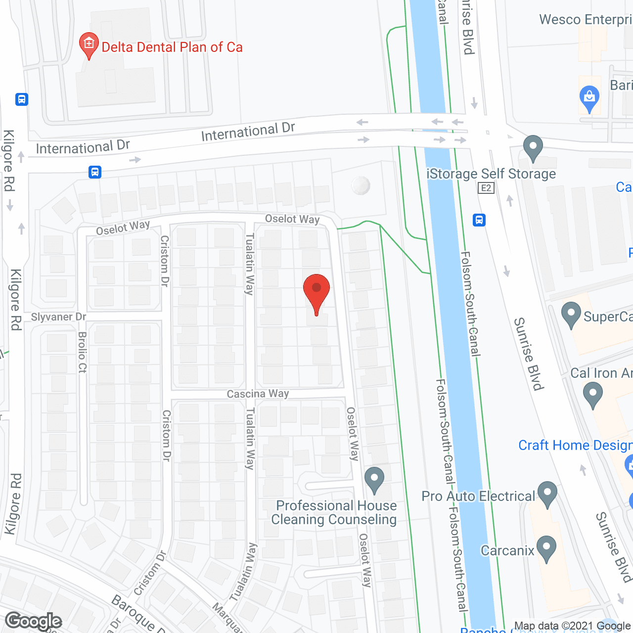 Elite Home Care in google map