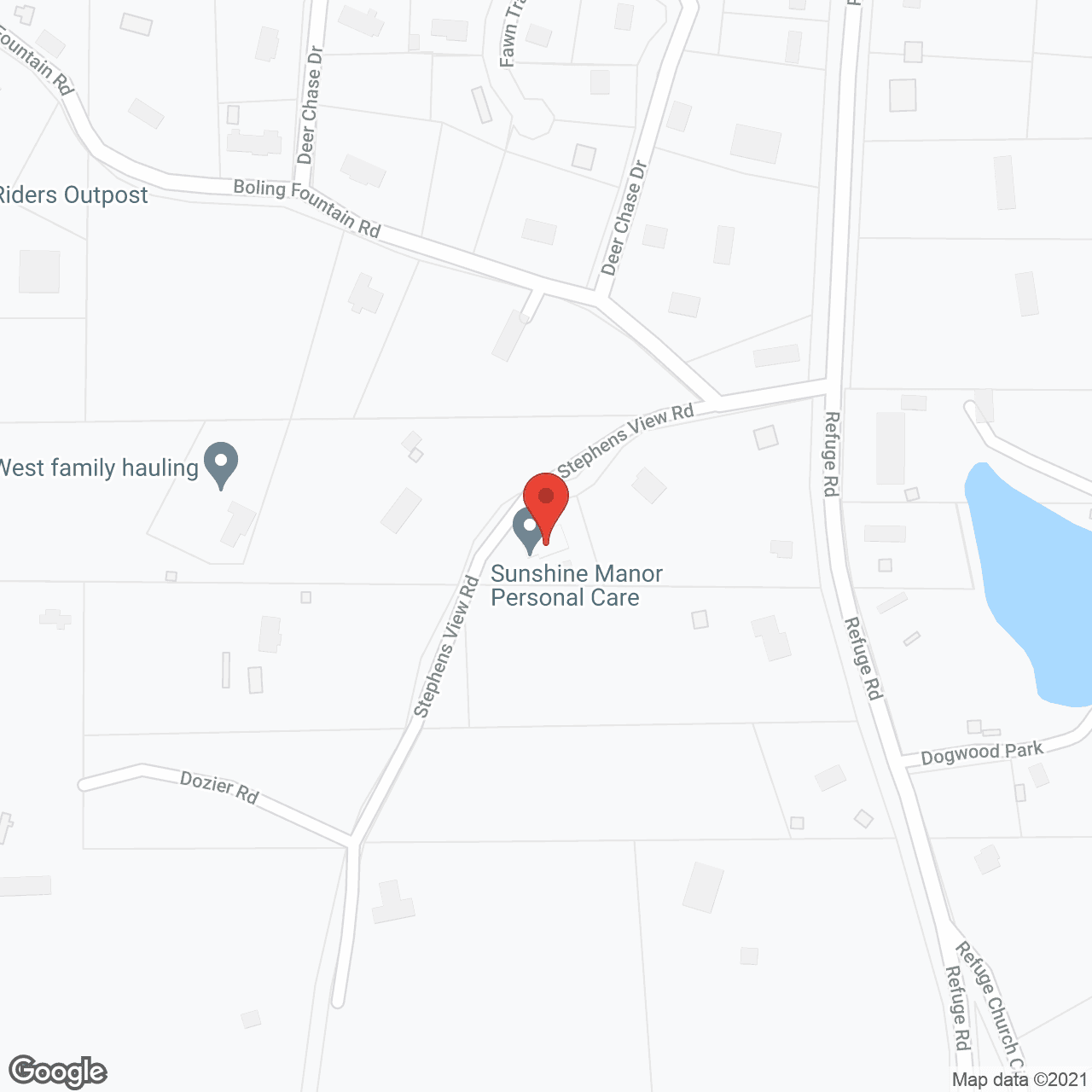 Sonshine Manor Personal Care Home in google map