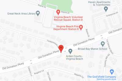 Arden Courts of VA Beach in google map