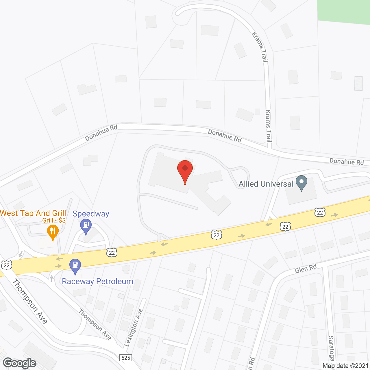 CareOne at Somerset Valley in google map