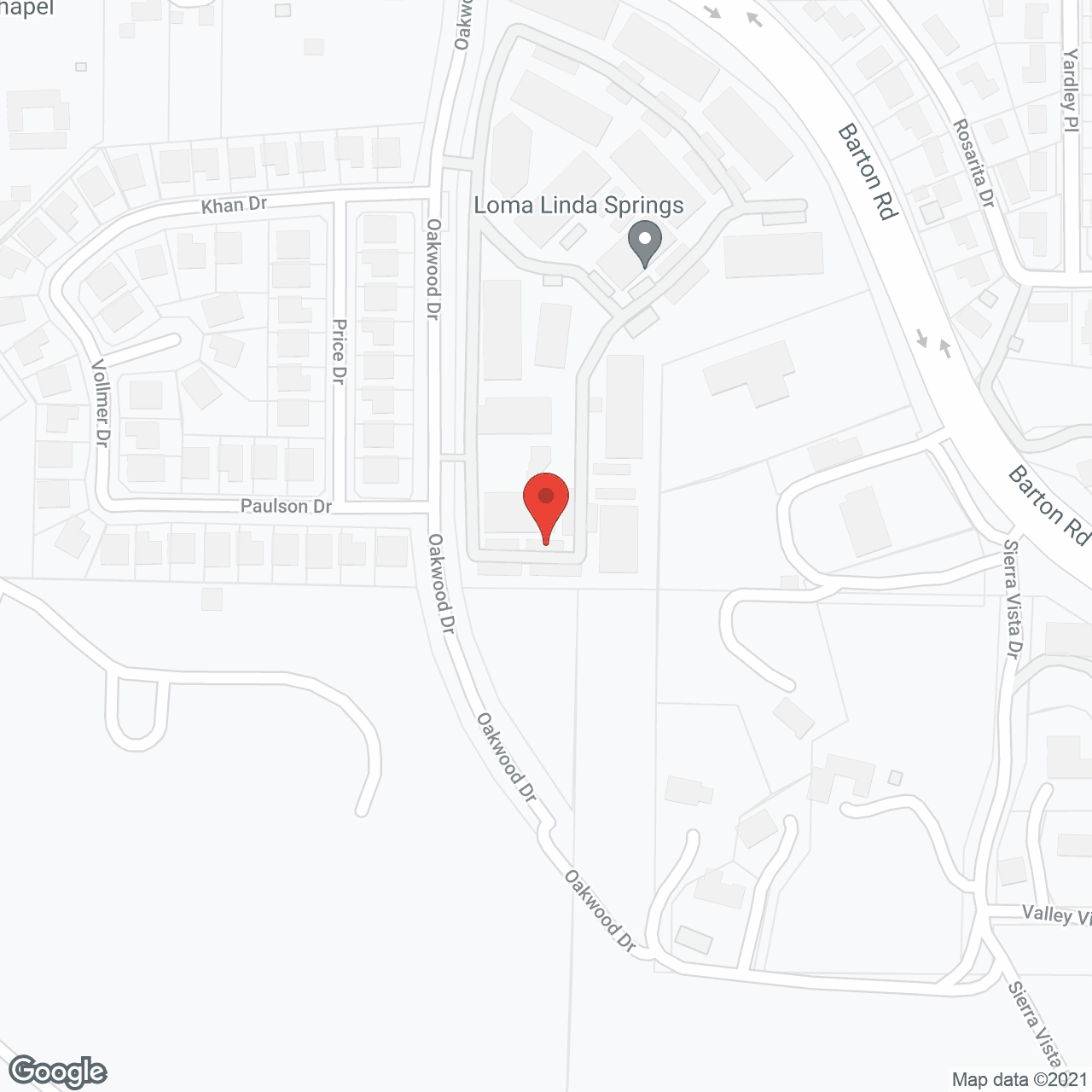 Loma Linda Springs in google map