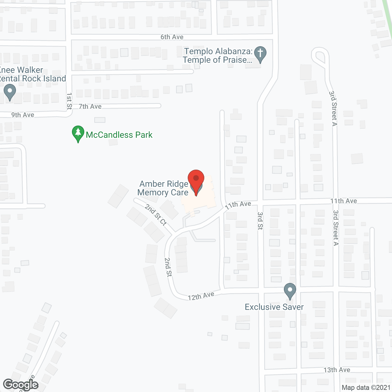 Cedarhurst Memory Care of Moline in google map