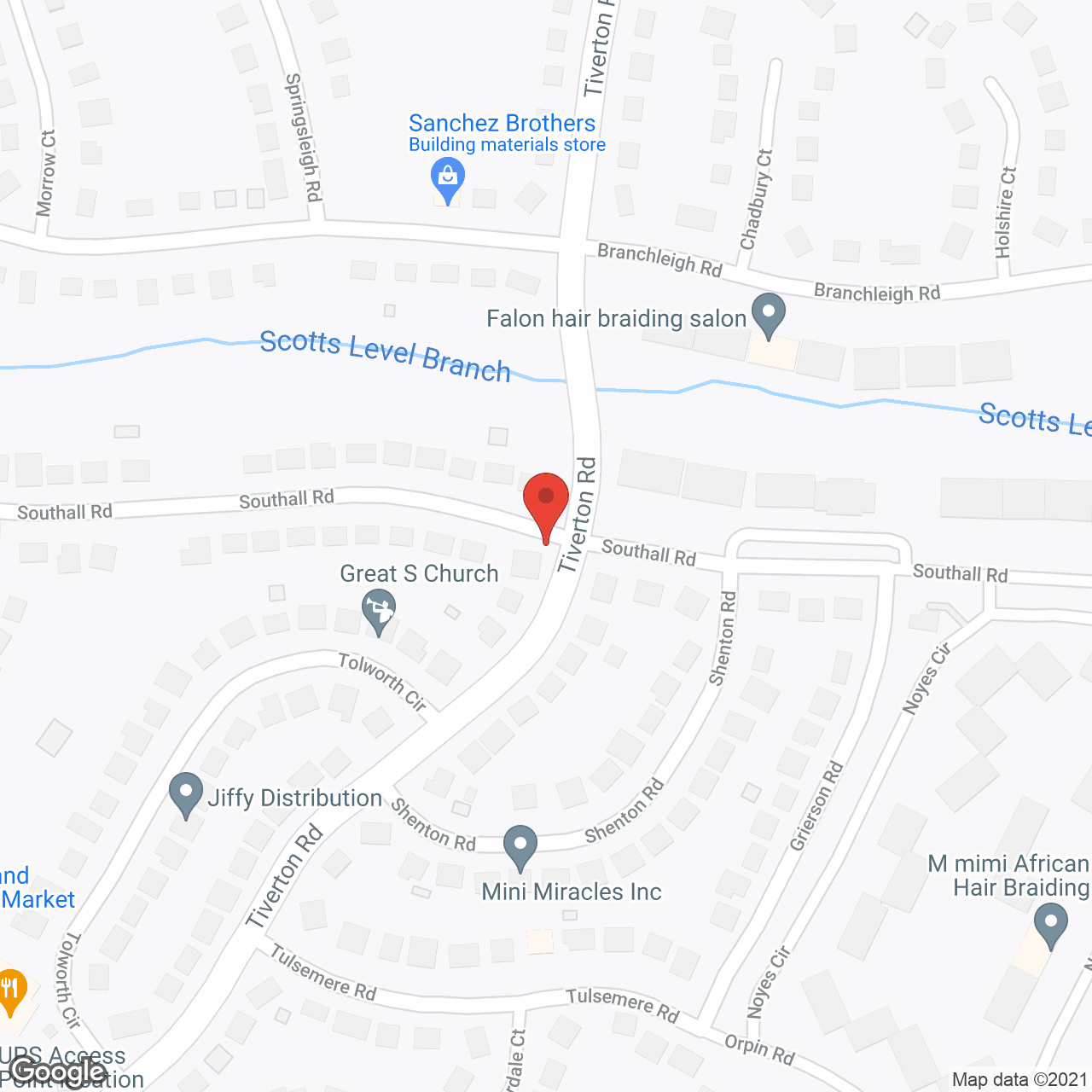 Loving Care Home in google map