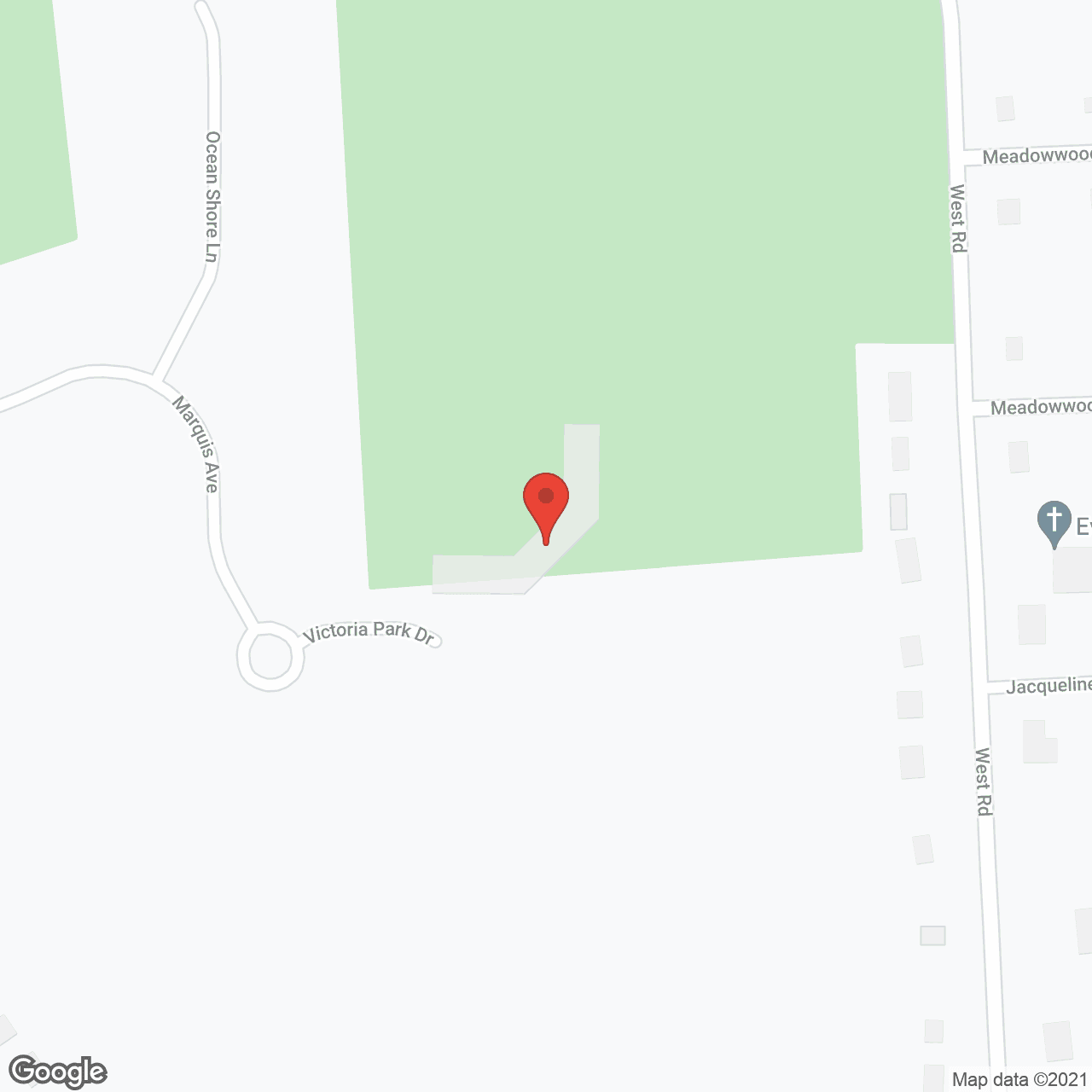 Victoria Park at Sassafras Meadows in google map