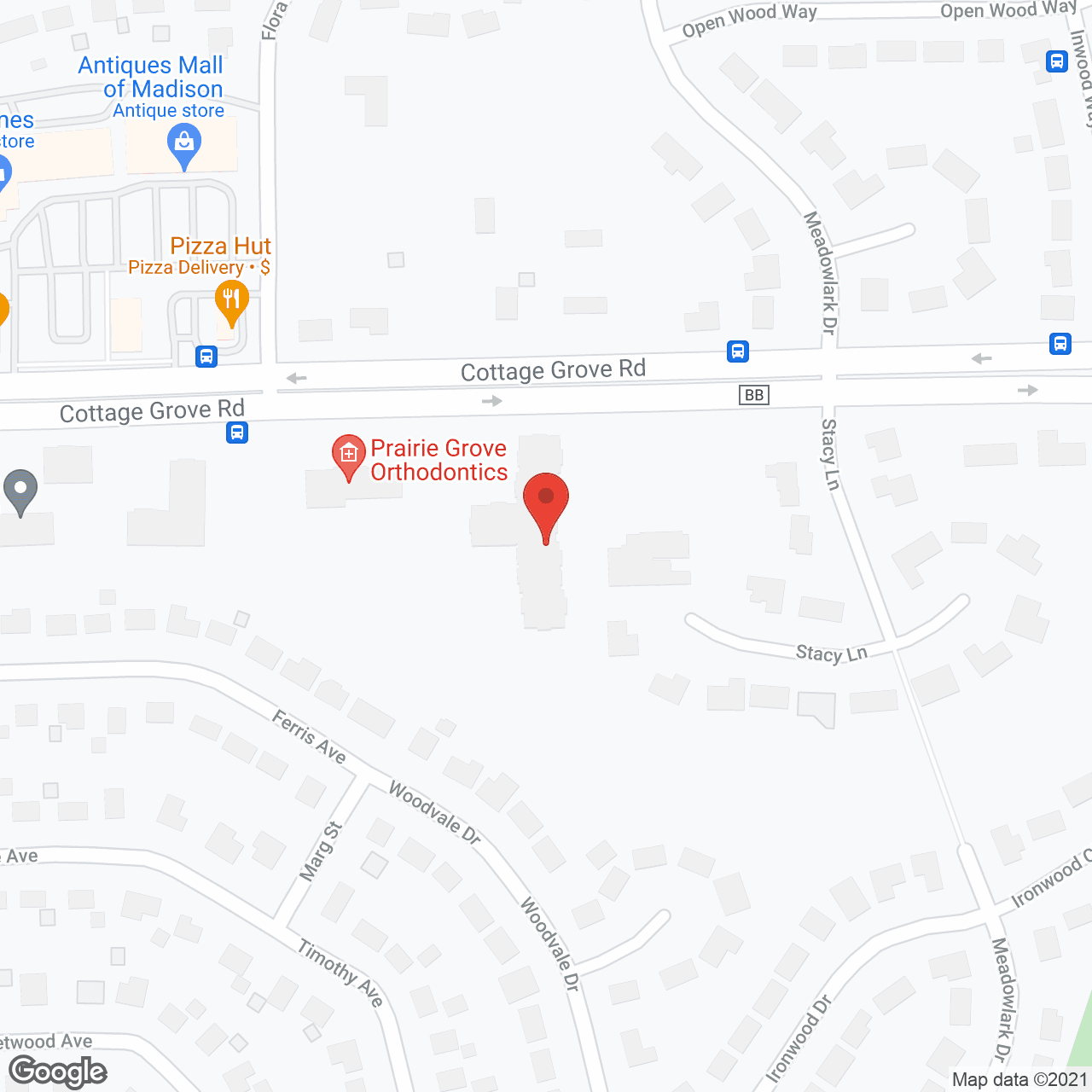 Meadow Grove Apartments in google map
