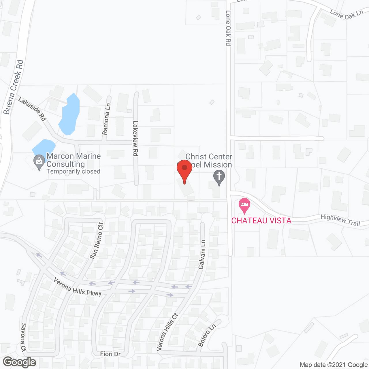 Lone Oak Villa in google map