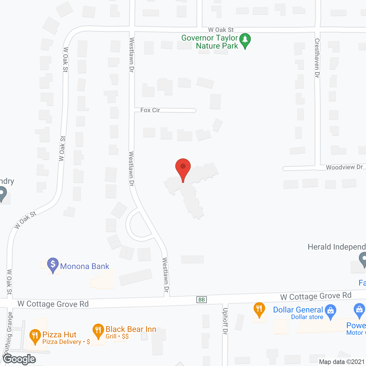Taylor Ridge Senior Apartments in google map