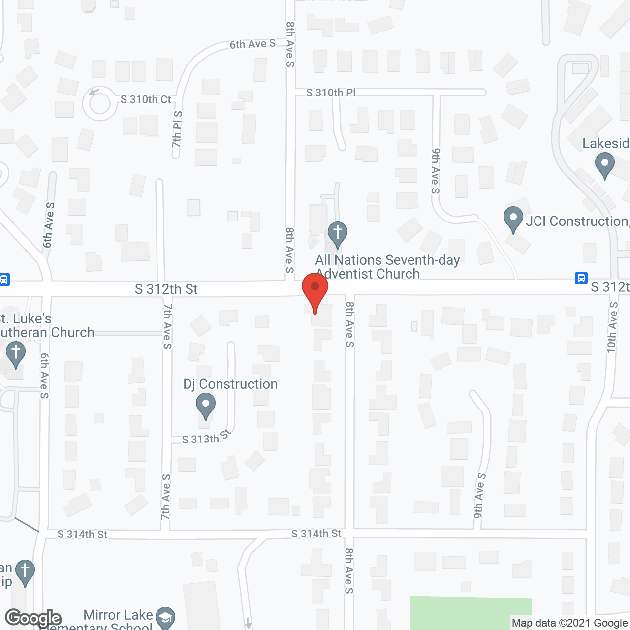 Federal Way Quality Care in google map
