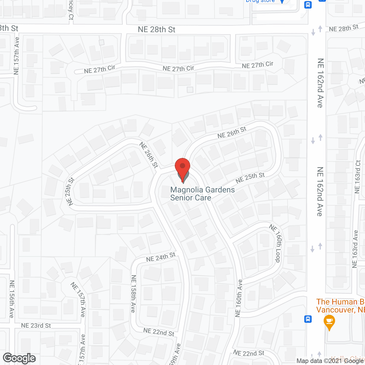 Magnolia Gardens Senior Care Home in google map