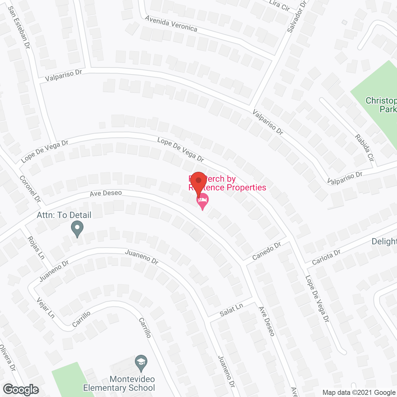 Nina's Care Home in google map