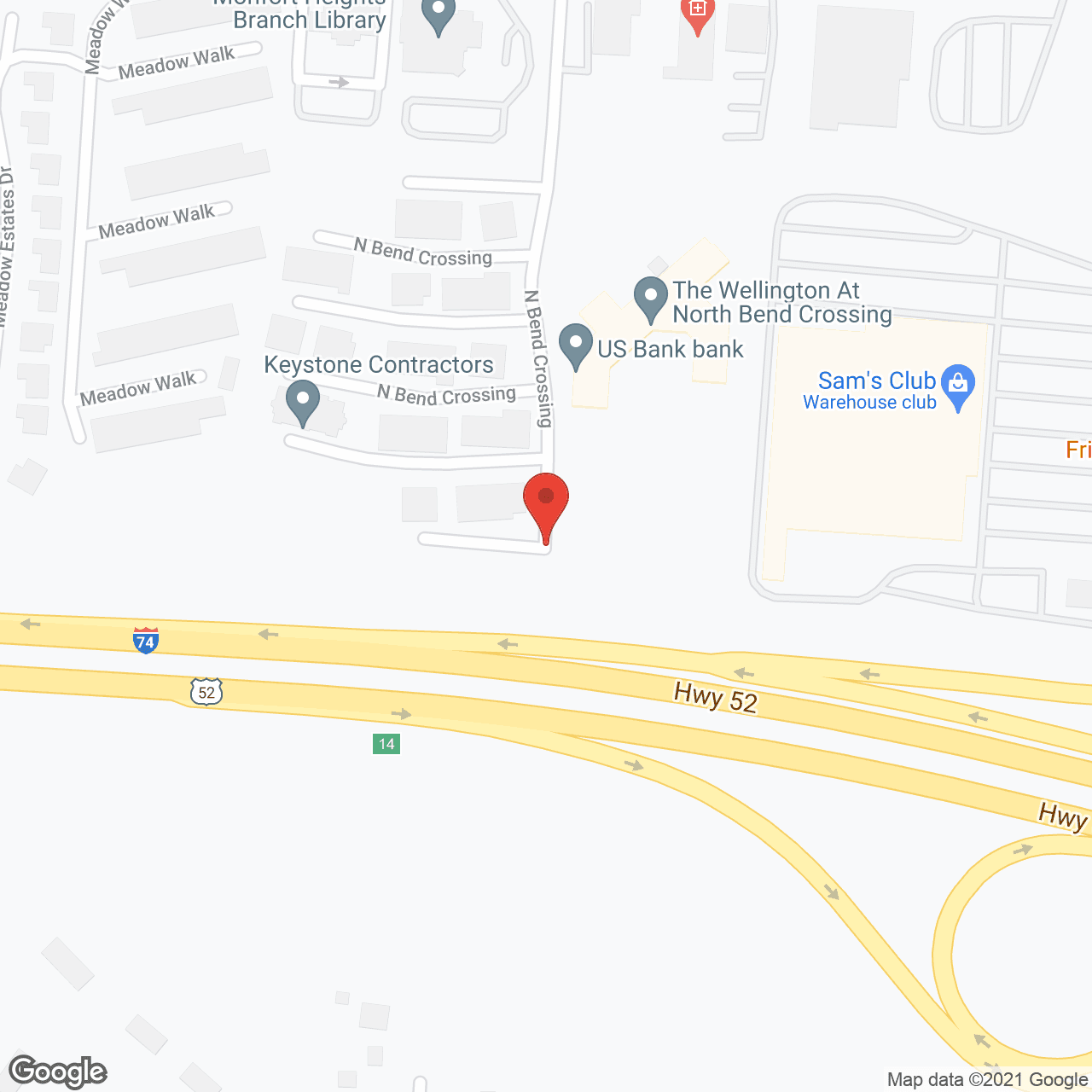 The Wellington at North Bend Crossing in google map
