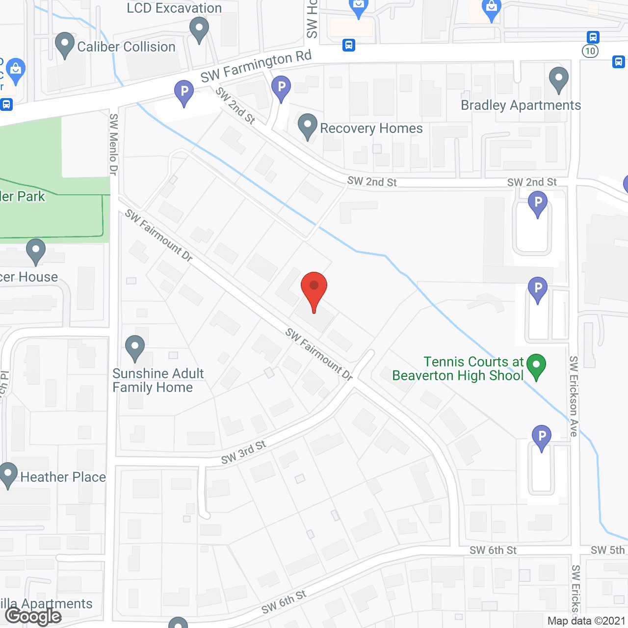 Cascade Adult Care Home in google map