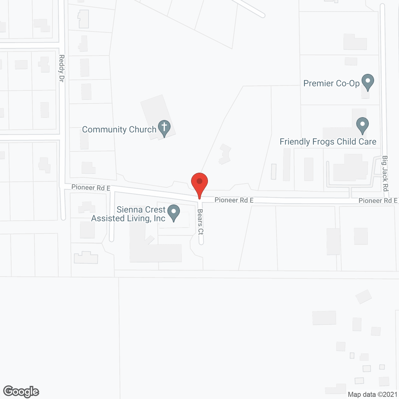 Sienna Crest - Platteville in google map