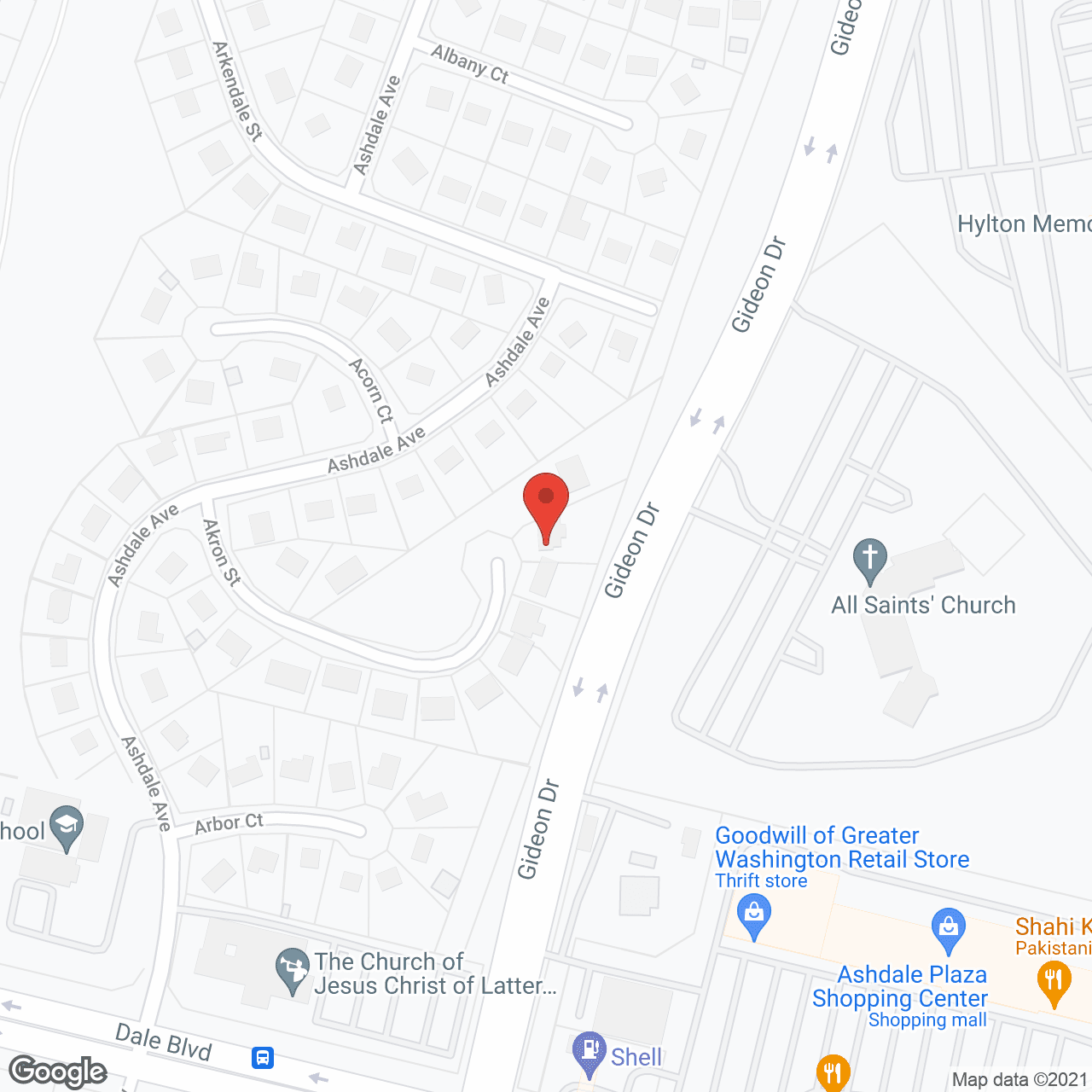 MorningStar Assisted Living Facility in google map