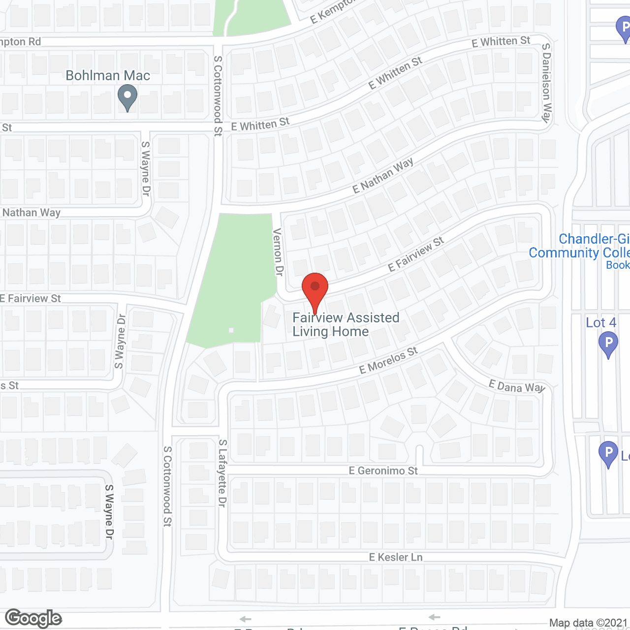 Aegis At Fairview Assisted Living Home in google map