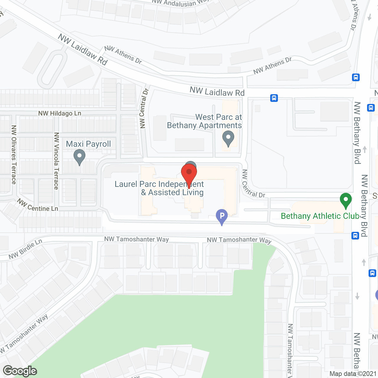 Laurel Parc at Bethany Village in google map