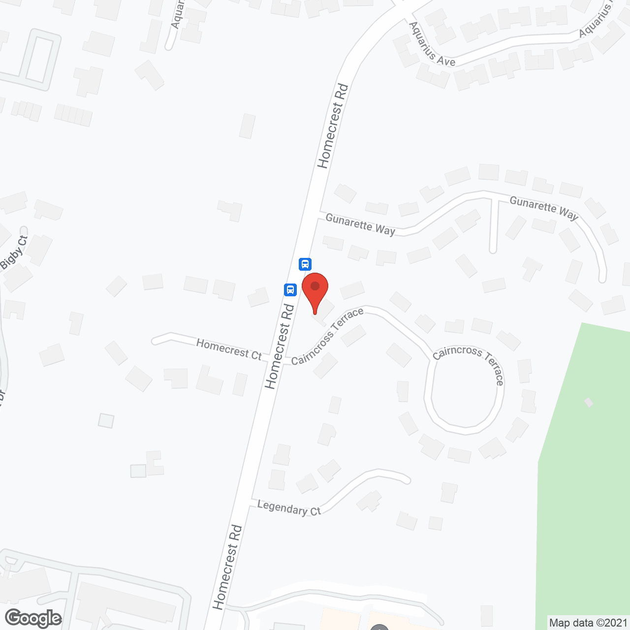 Homecrest Assisted Living in google map