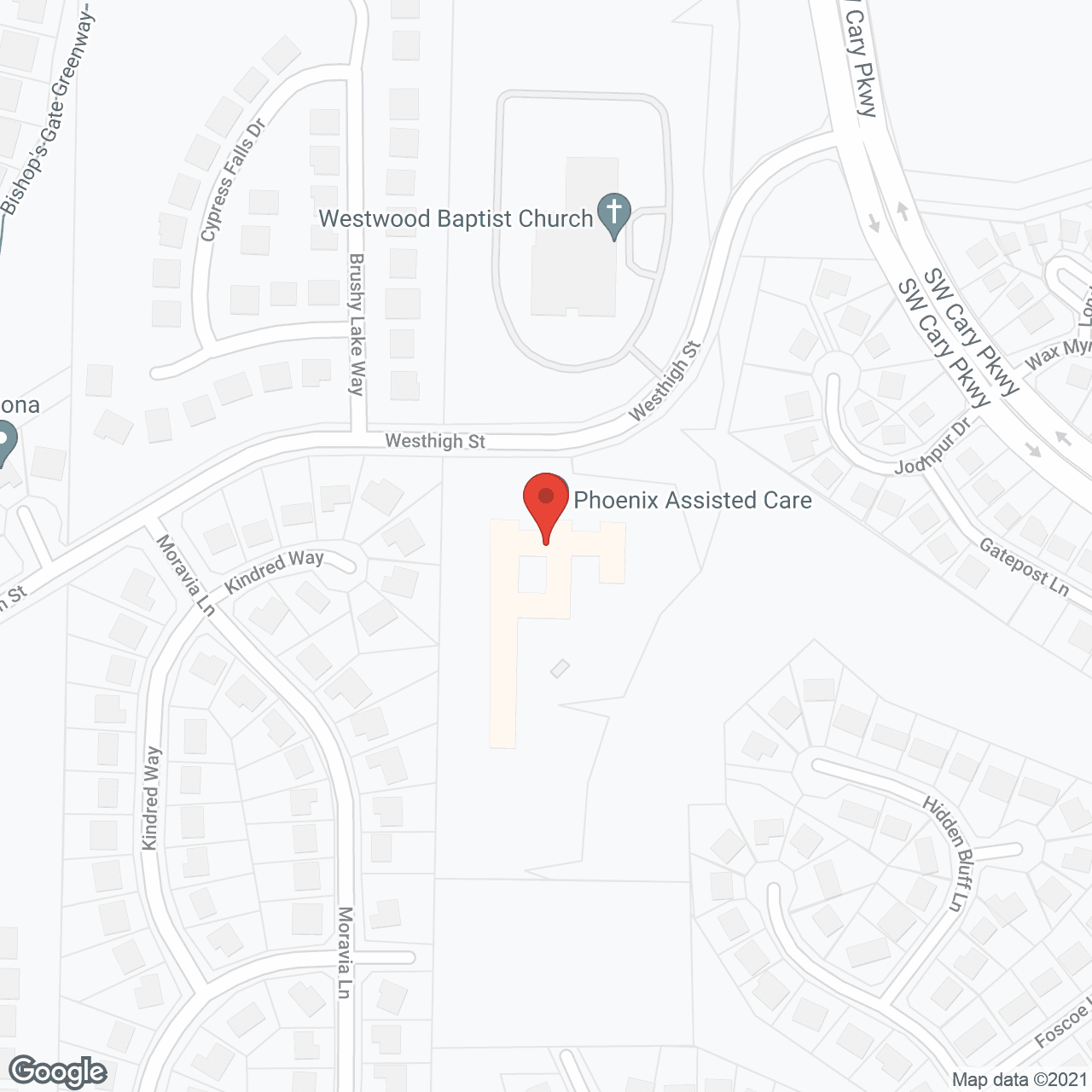 Phoenix Assisted Care in google map