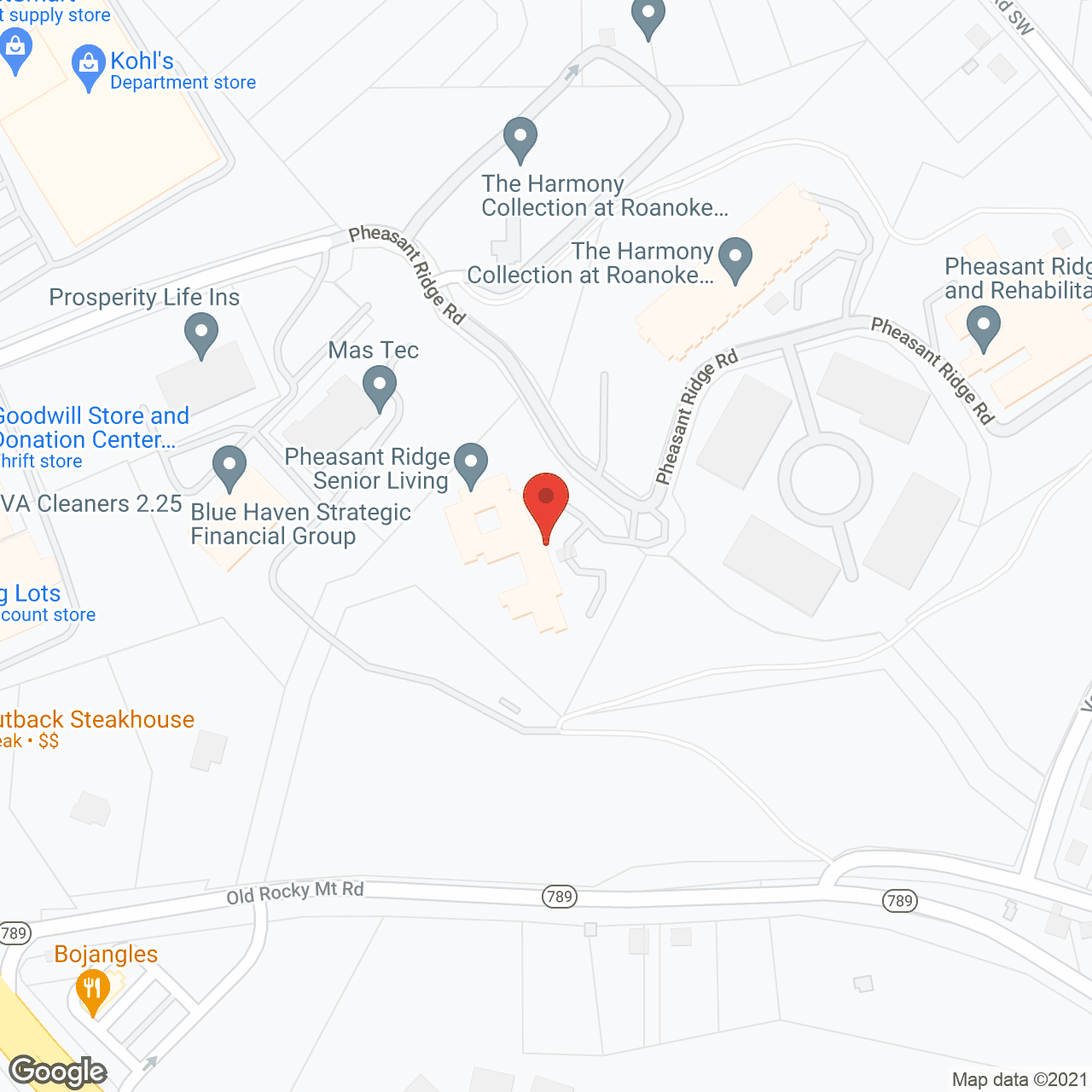 TerraBella Pheasant Ridge in google map