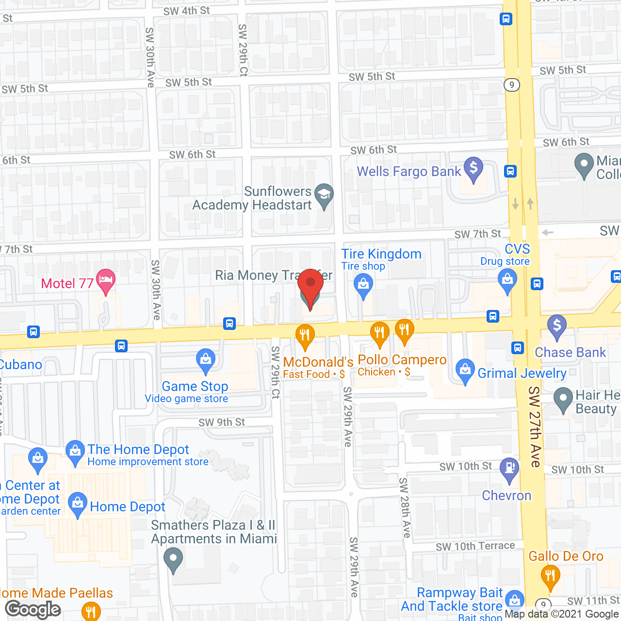Serenity Home Health in google map