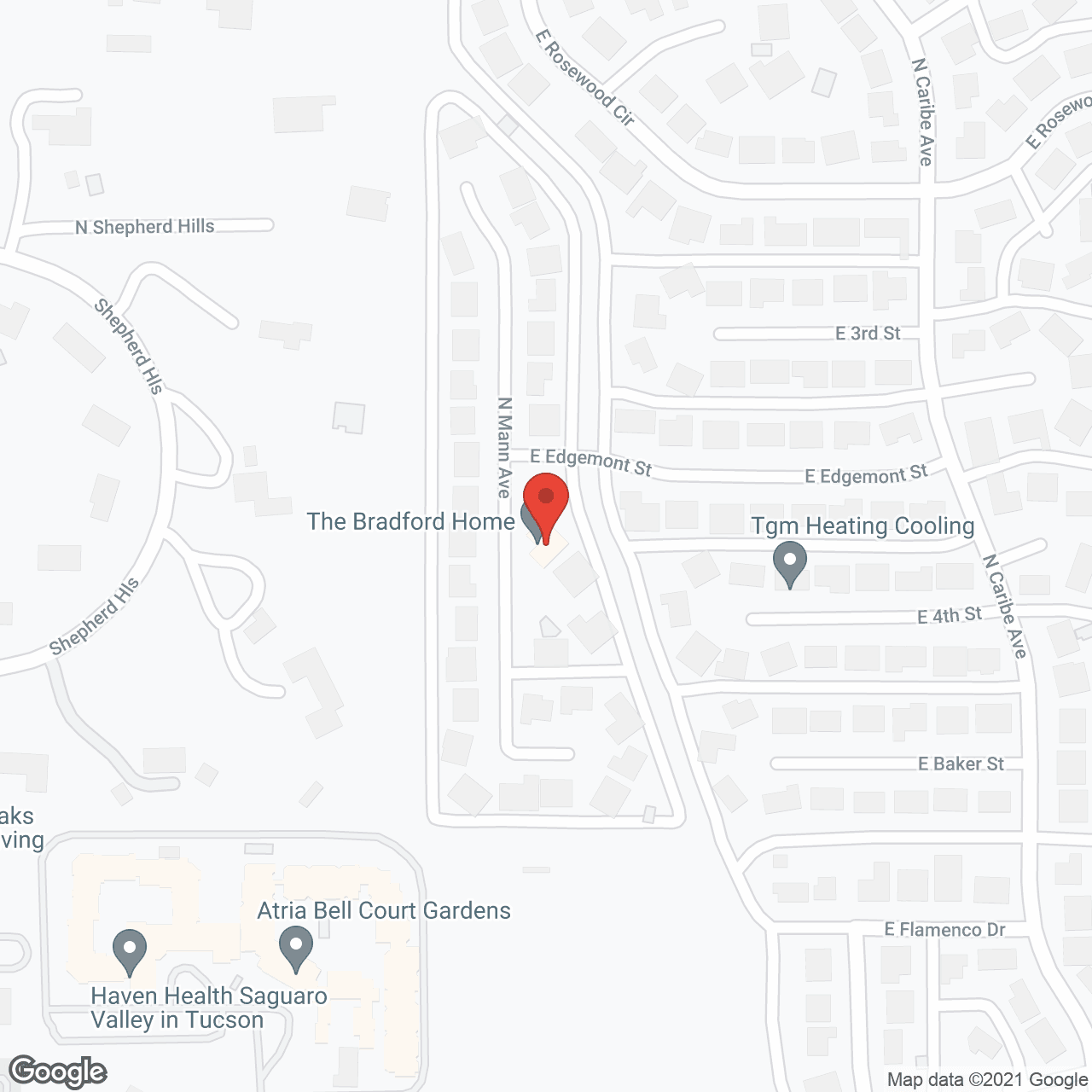 El Dorado Hills in google map