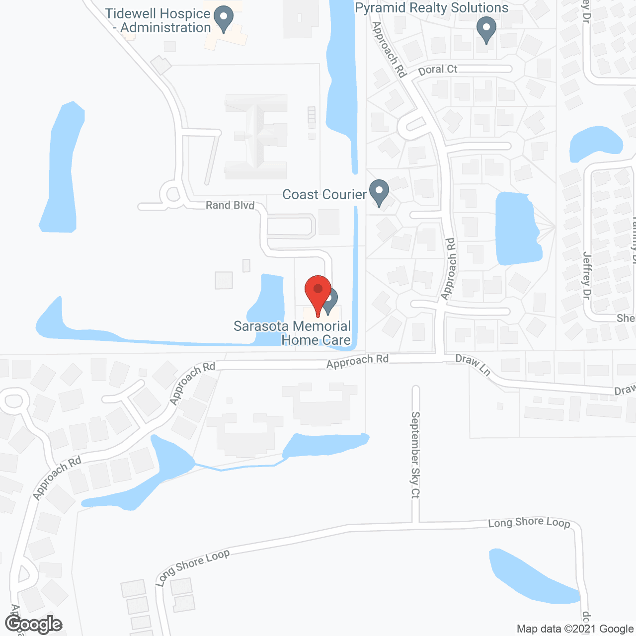 Sarasota Memorial Home Care in google map