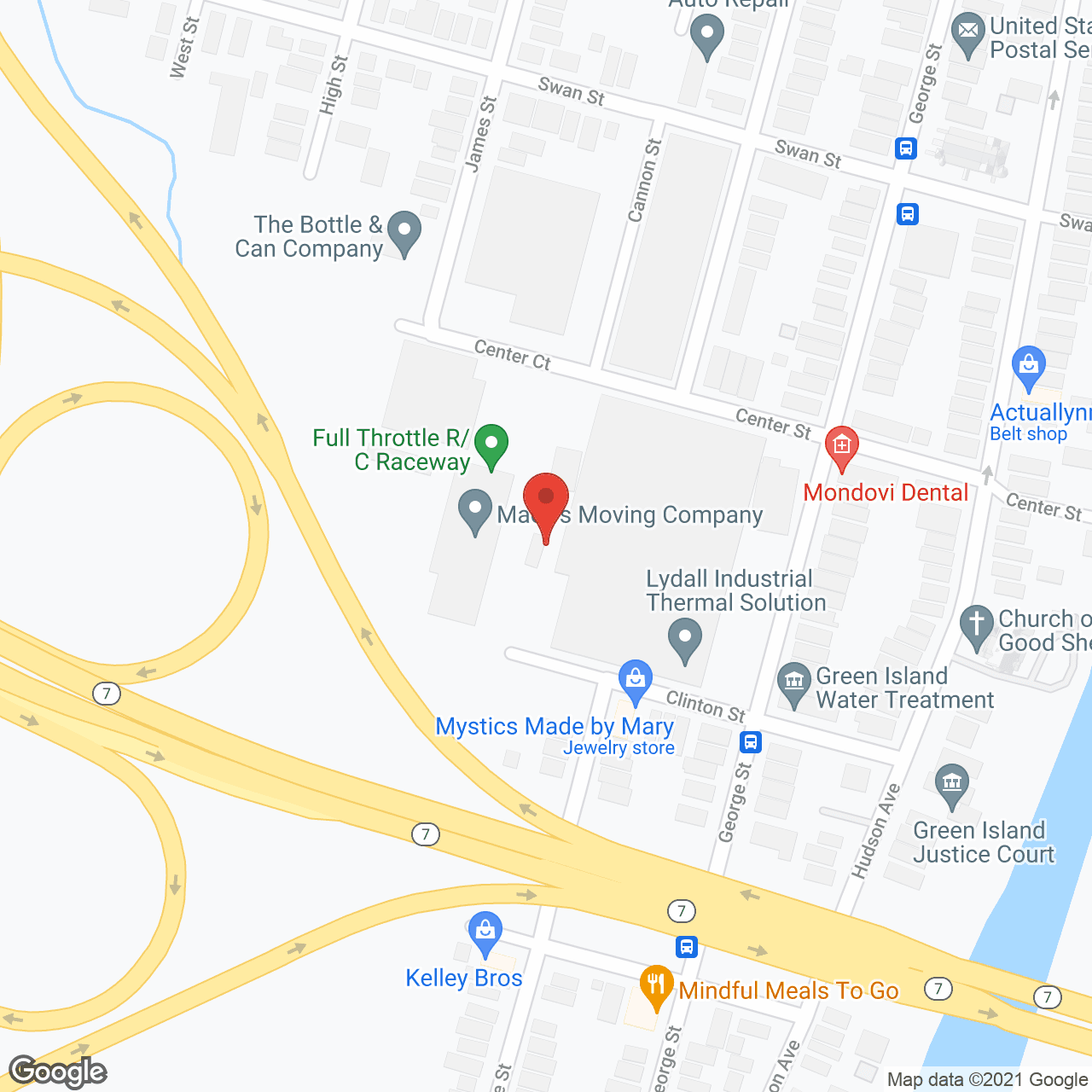 The Cornerstone in google map