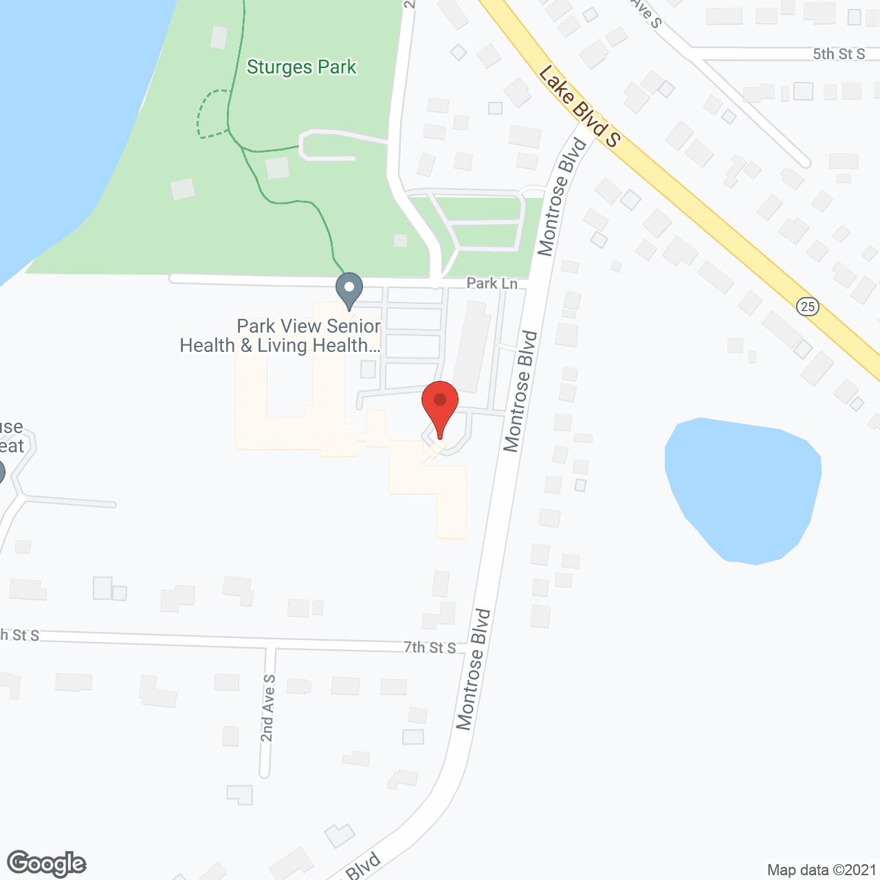 Park View Adult Day Center in google map
