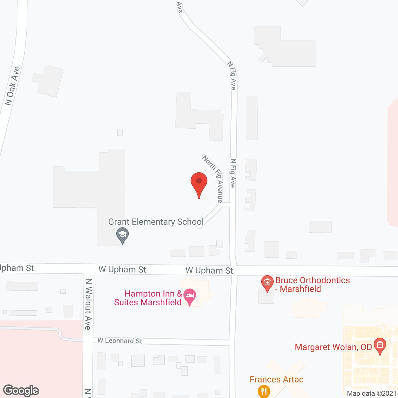 Upham Village in google map