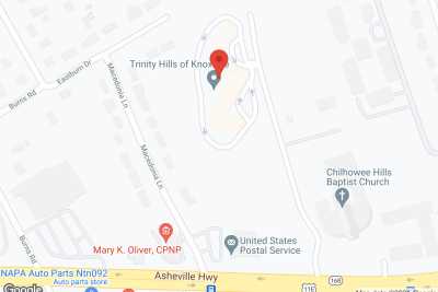 Trinity Hills of Knoxville in google map
