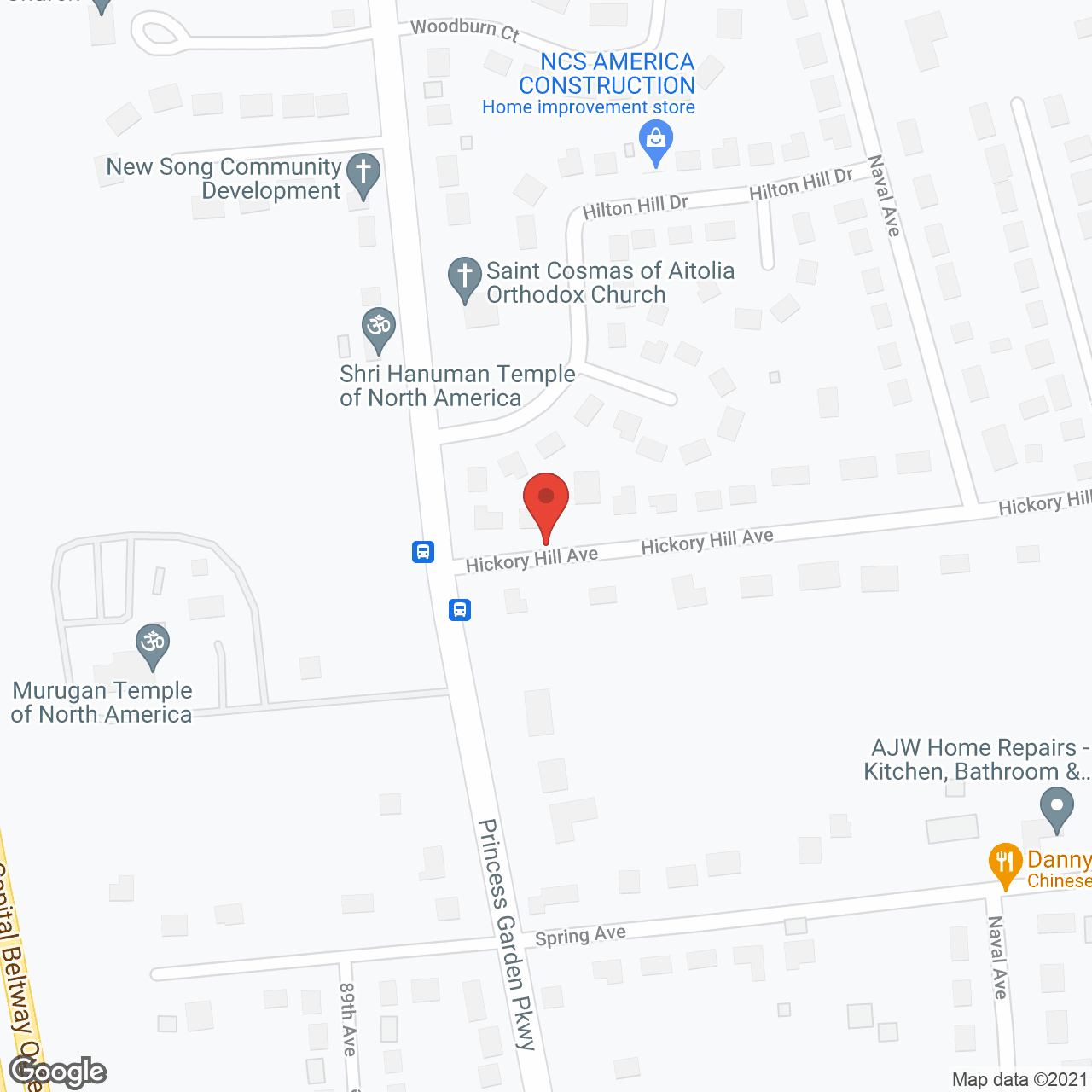 Angel Assisted Living/Lanham in google map