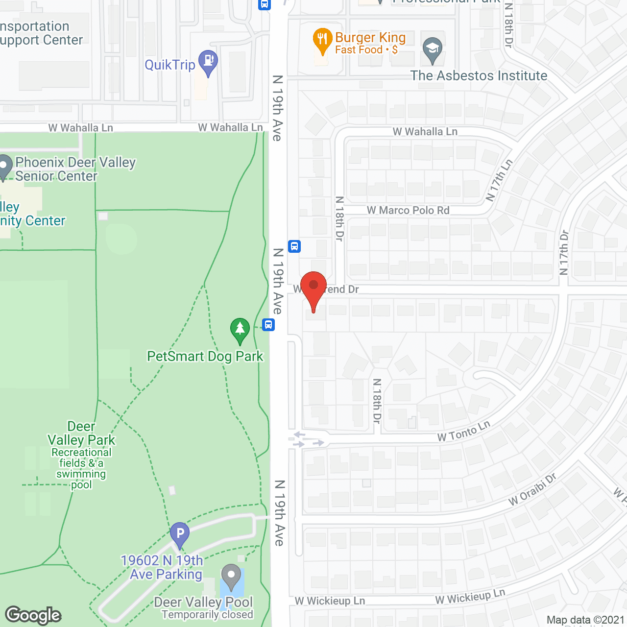 Silver Star Assisted Living in google map