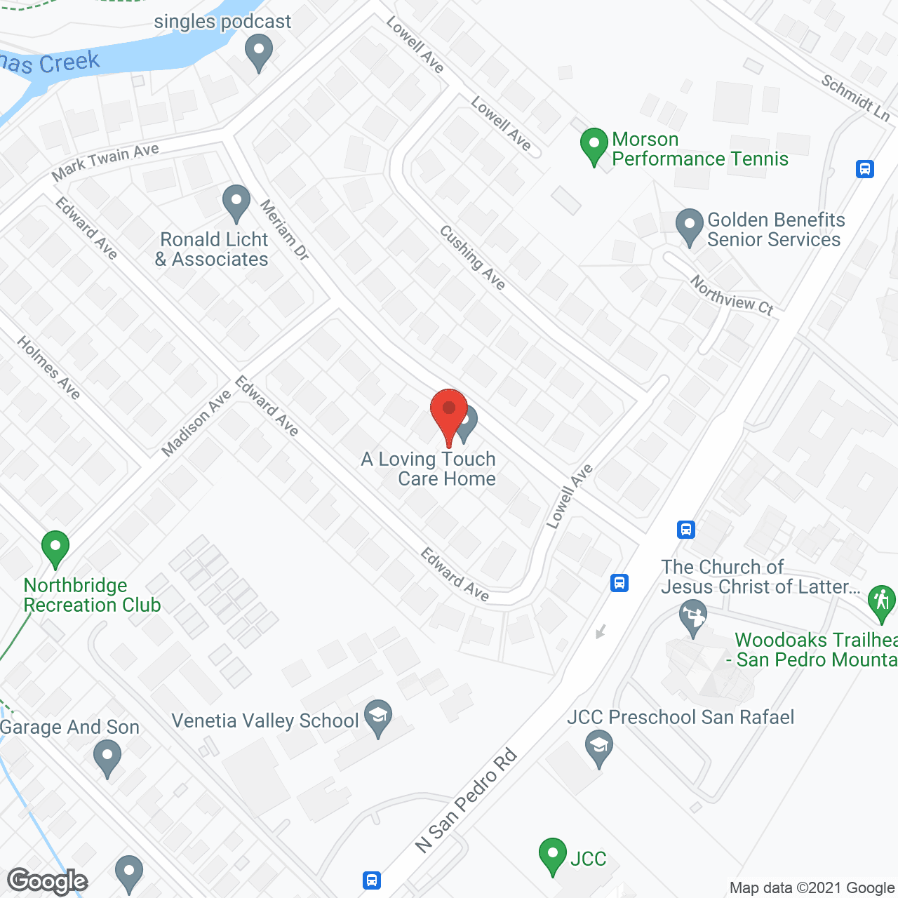 A Loving Touch Care Home in google map