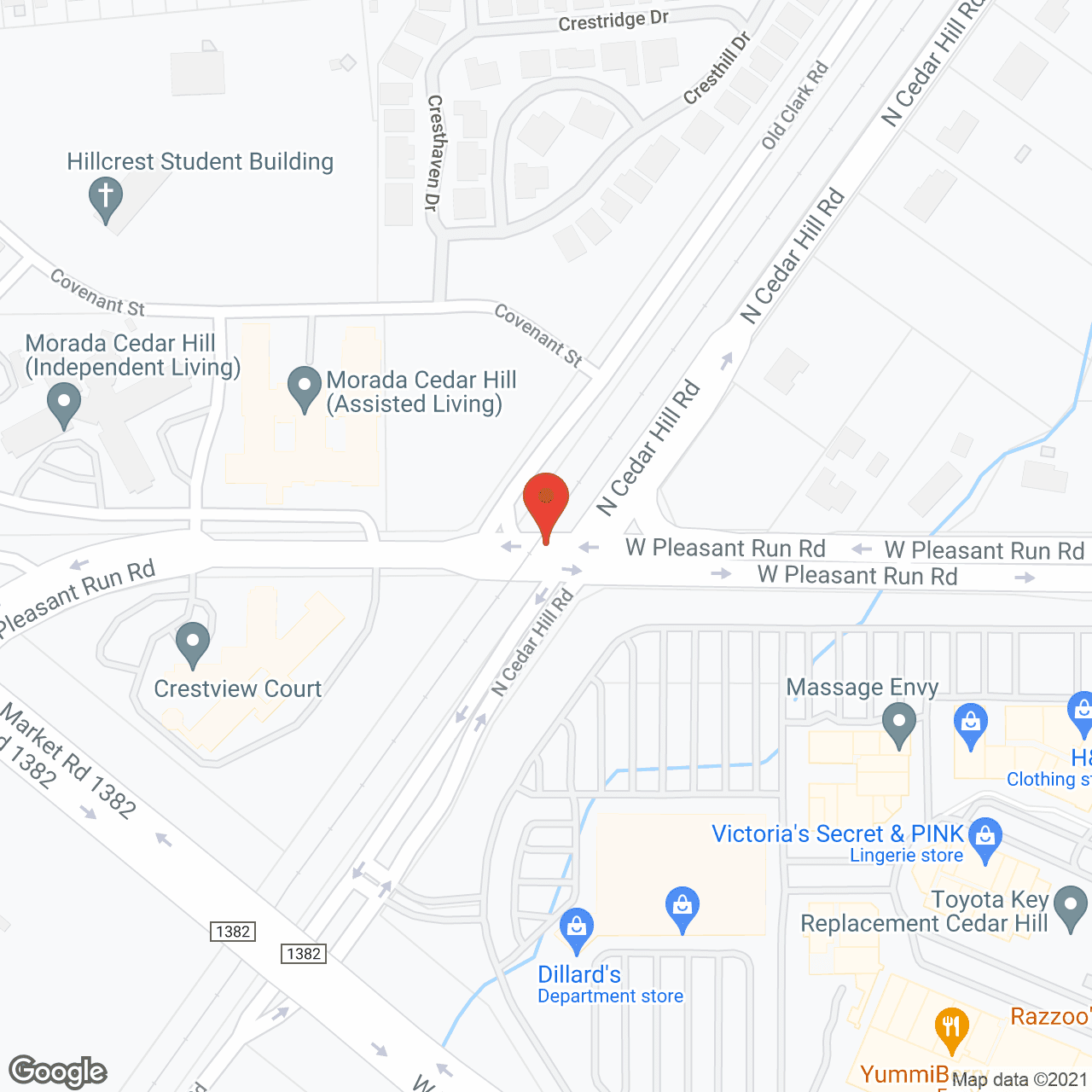 Morada Cedar Hill Assisted Living and Memory Care in google map