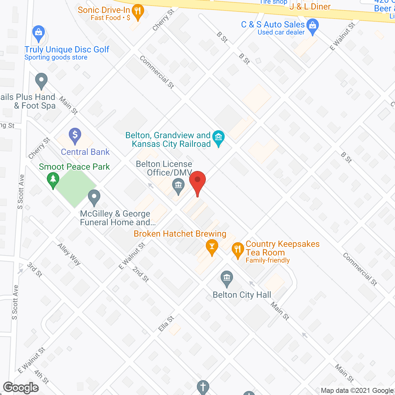 Carnegie Village in google map