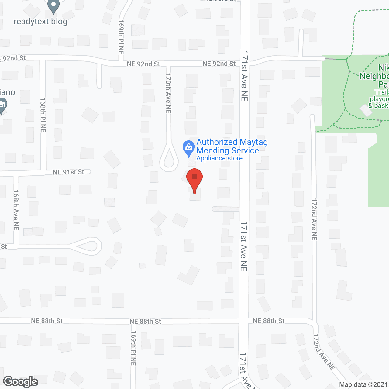 Hailey II Adult Family Home Care in google map