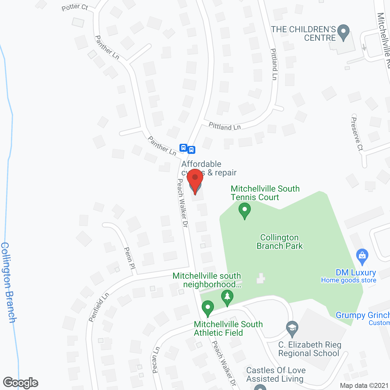 Premier Assisted Living in google map