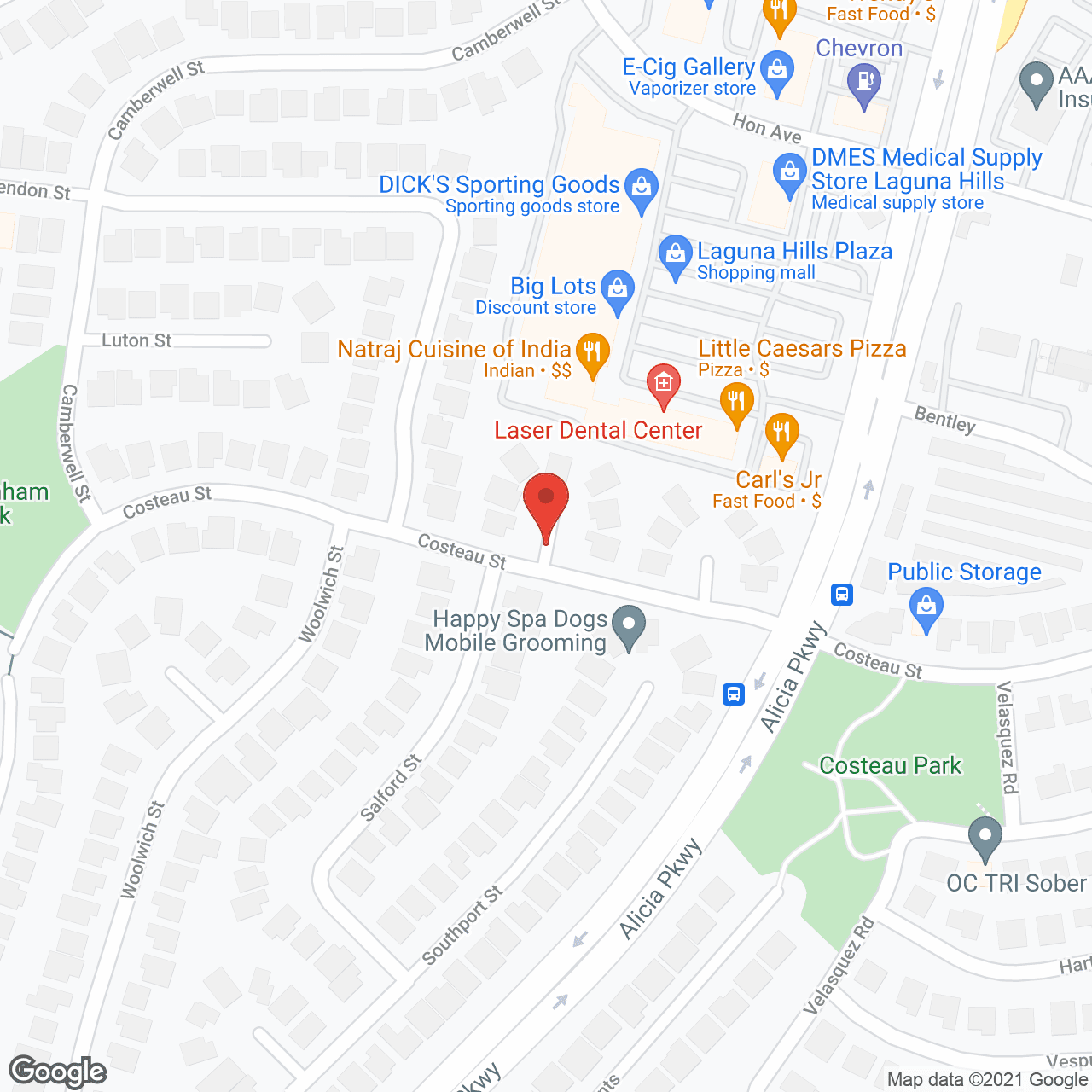 Neighborhood Suites in google map